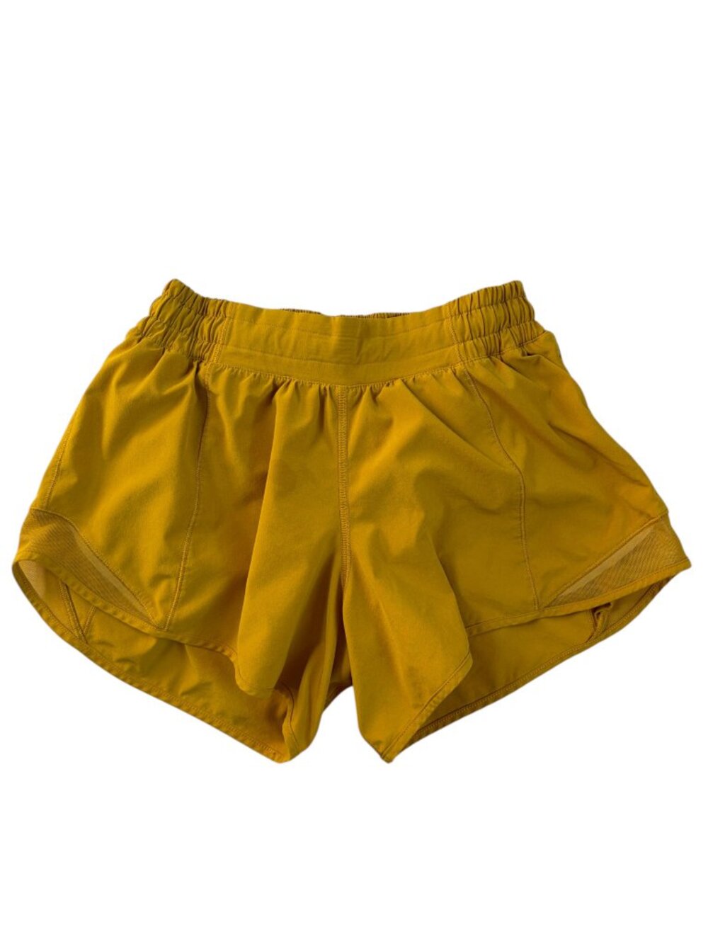 lululemon athletica Yellow Athletic Shorts